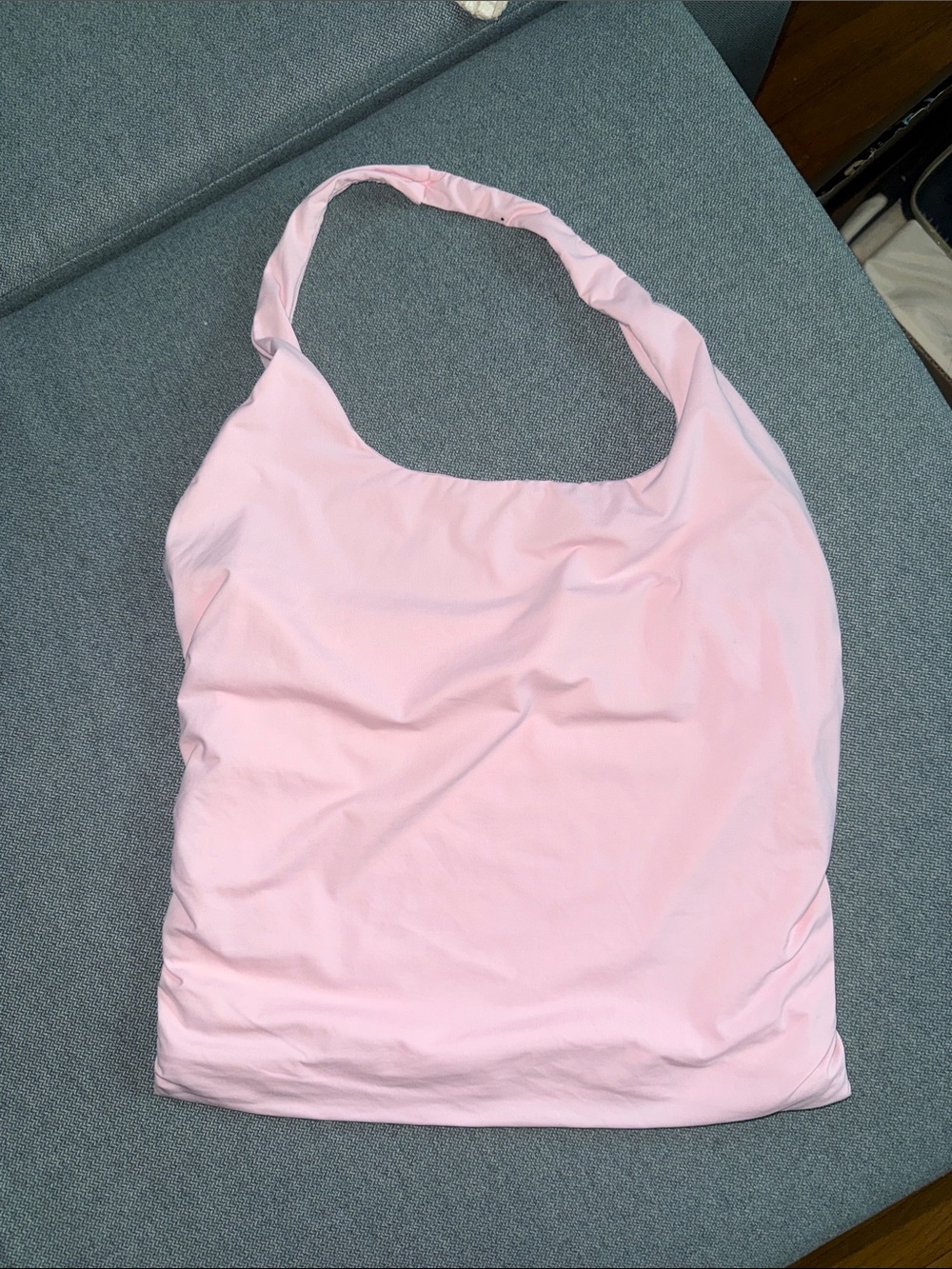 Women's Light Pink Halter Camisole Tank Top
